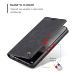 CASEME 013 Series Flip Wallet Leather Phone Cover for Samsung Galaxy A71