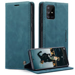 CASEME 013 Series Flip Wallet Leather Phone Cover for Samsung Galaxy A71
