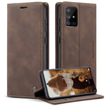 CASEME 013 Series Flip Wallet Leather Phone Cover for Samsung Galaxy A71
