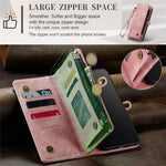 CASEME 008-serien PU-läderskal till Samsung Galaxy S20 Ultra plånboksfodral stötsäkert folio-flipfodral