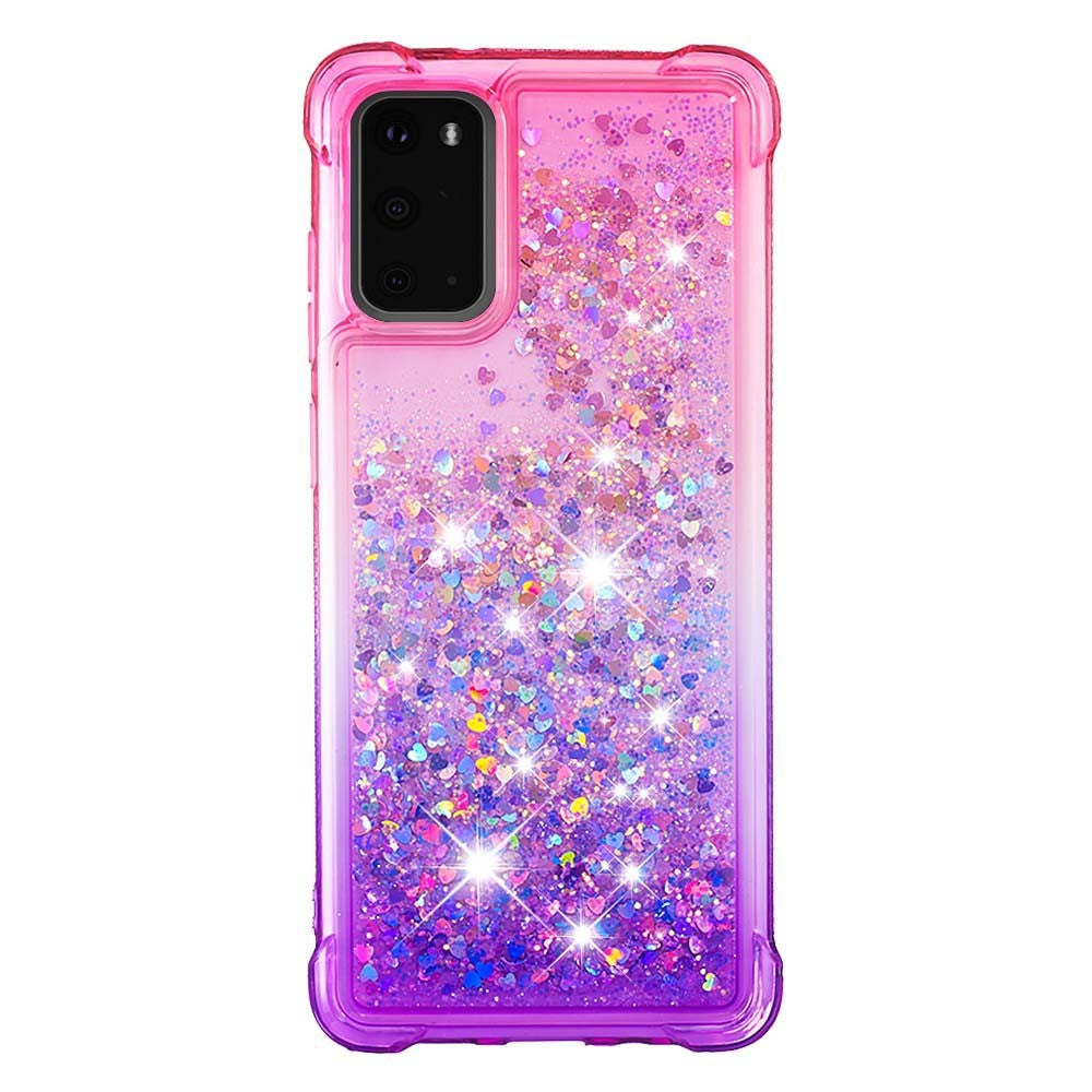 Gradient Glitter Powder Quicksand TPU Case for Samsung Galaxy S20 4G/S20 5G