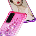 Gradient Glitter Powder Quicksand TPU Case for Samsung Galaxy S20 4G/S20 5G