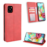 Vintage-stil læderpung, stander etui til Samsung Galaxy A81/M60S/Note 10 Lite