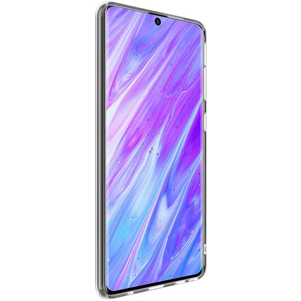 IMAK UX-5 Series Gennemsigtigt TPU Cover Blødt Telefonetui Tilbehør til Samsung Galaxy S20 Ultra
