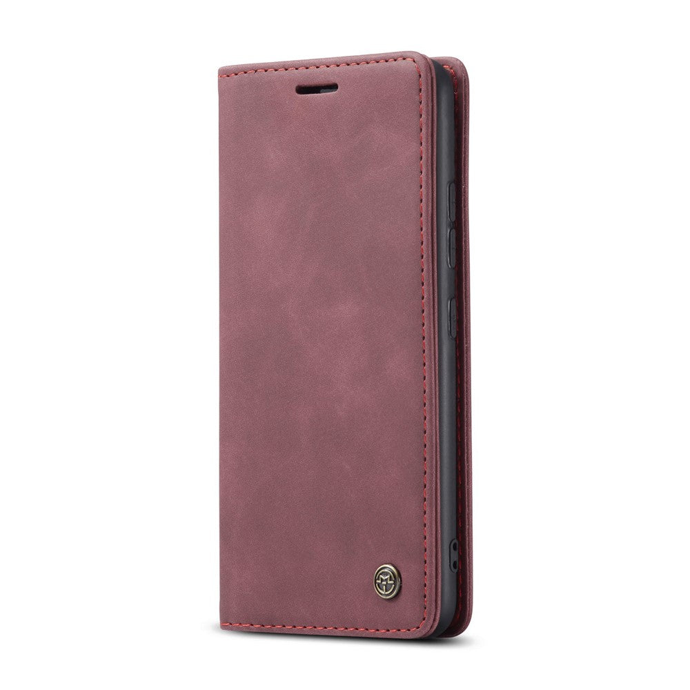 CASEME 013 Series Flip Wallet Leather Mobile Case for Samsung Galaxy A91/S10 Lite