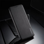 LC.IMEEKE Retro Flip Læder Pung Telefonetui til Samsung Galaxy A51