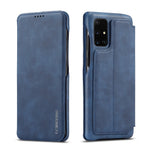 LC.IMEEKE Retro Flip Læder Pung Telefonetui til Samsung Galaxy A51