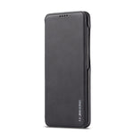 LC.IMEEKE Retro Style Leather Case with Card Holder for Samsung Galaxy A71