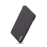LC.IMEEKE Retro Style Leather Case with Card Holder for Samsung Galaxy A71