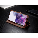LC.IMEEKE Leather Wallet Stand Case for Samsung Galaxy S20 Plus
