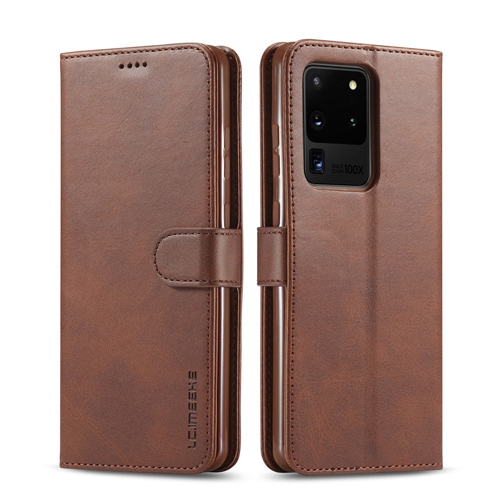 LC.IMEEKE Pung Læder Stand Cover til Samsung Galaxy S20 Ultra