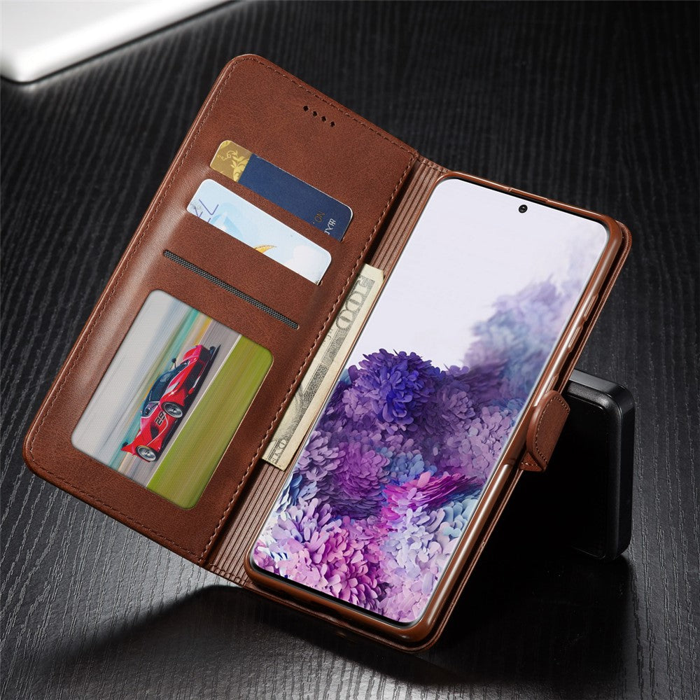 LC.IMEEKE Læderpung Etui til Samsung Galaxy A71