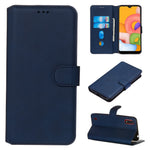 KT Leather Coated Series-4 Wallet Leather Stand Case for Samsung Galaxy A01