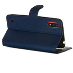KT Leather Coated Series-4 Wallet Leather Stand Case for Samsung Galaxy A01