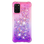 Gradient Glitter Powder Quicksand TPU Phone Shell for Samsung Galaxy S20 Plus