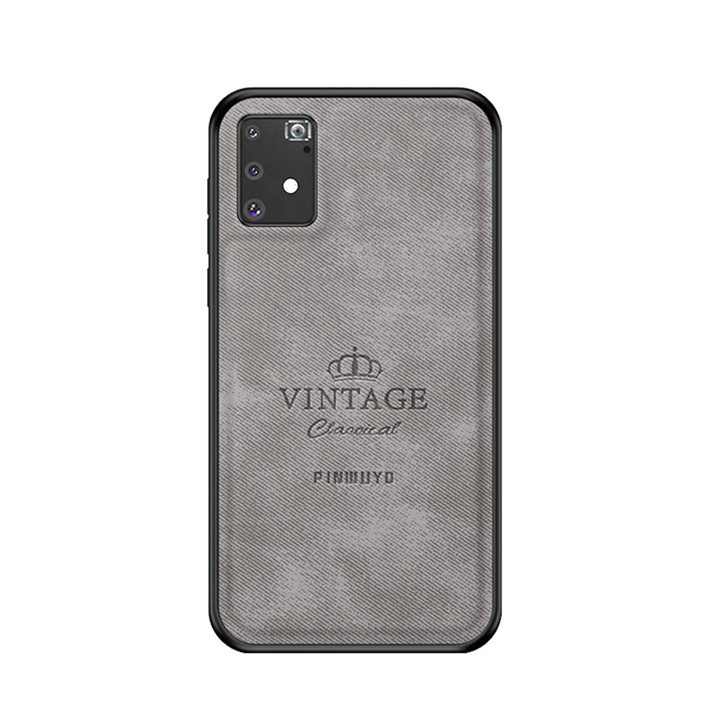 PINWUYO Honorable Series Anti-fall Hybrid Back Shell for Samsung Galaxy A91/S10 Lite