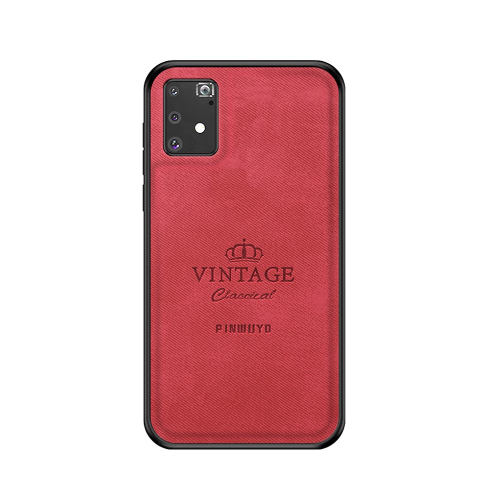 PINWUYO Honorable Series Anti-fall Hybrid Back Shell for Samsung Galaxy A91/S10 Lite