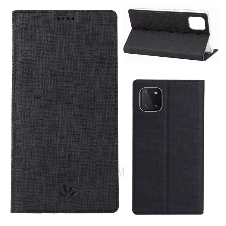VILI DMX Cross Skin Läderskal till Samsung Galaxy A81/Note 10 Lite