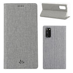 VILI DMX Cross Skin Leather Shell Case for Samsung Galaxy S20 4G/S20 5G