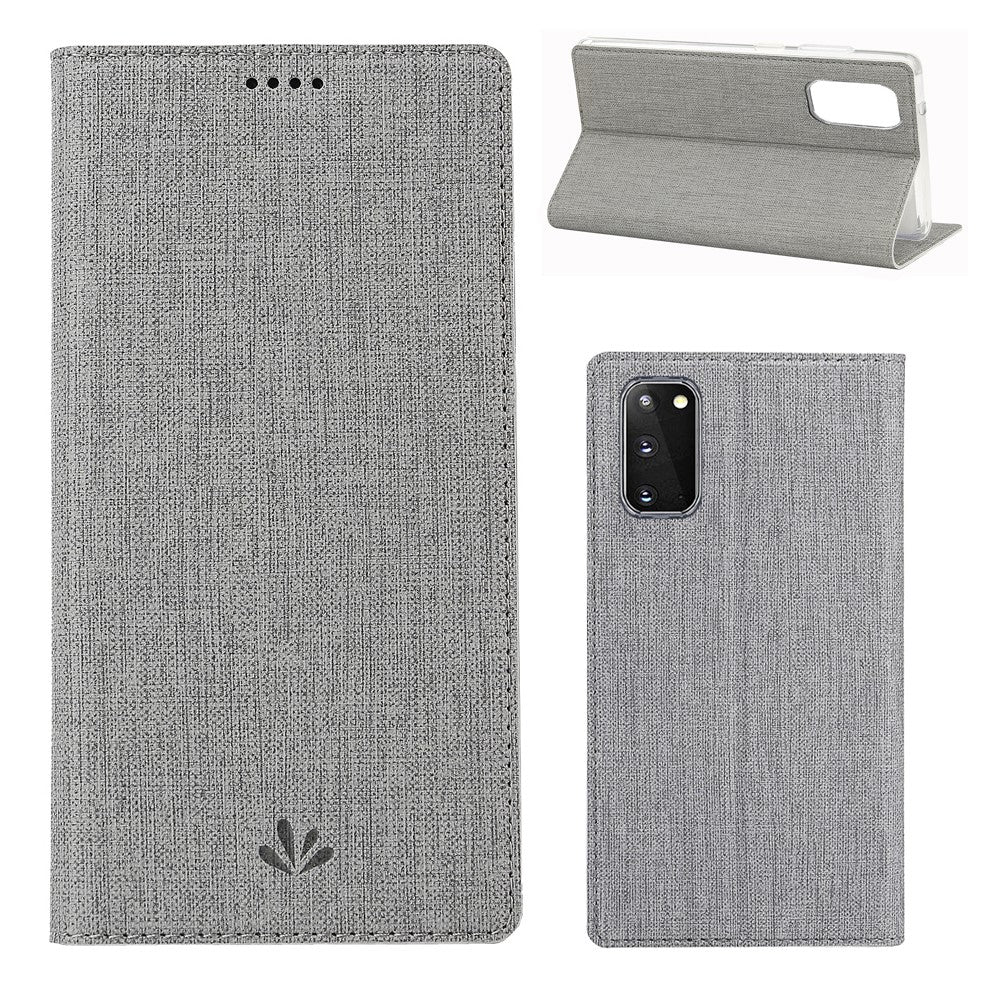VILI DMX Cross Skin Leather Shell Case for Samsung Galaxy S20 4G/S20 5G