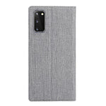VILI DMX Cross Skin Leather Shell Case for Samsung Galaxy S20 4G/S20 5G