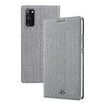 VILI DMX Cross Skin Leather Shell Case for Samsung Galaxy S20 4G/S20 5G