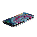 Embossed Pattern Printing Magnetic Leather Wallet Case for Samsung Galaxy A51