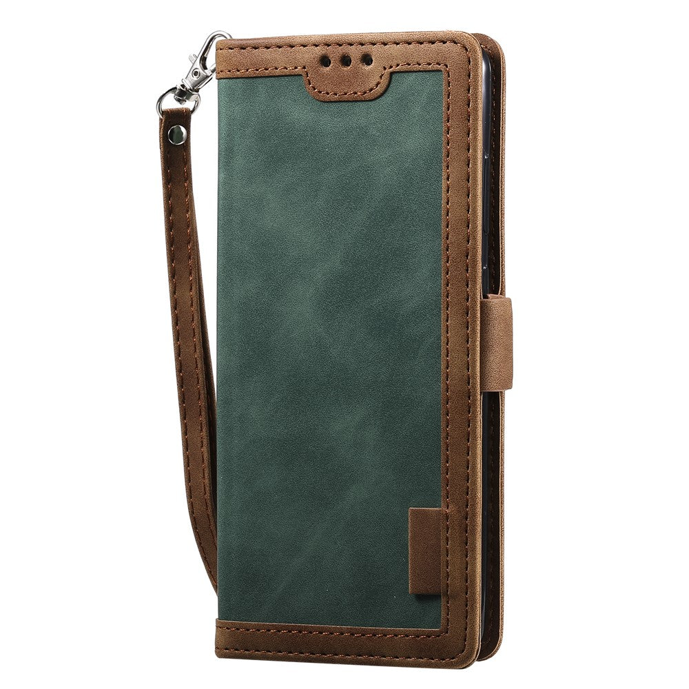 Vintage Splicing Style Wallet Stand Flip Leather Case for Samsung Galaxy S20 Ultra