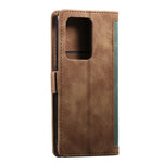 Vintage Splicing Style Wallet Stand Flip Leather Case for Samsung Galaxy S20 Ultra