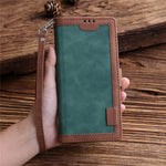 Vintage Splicing Style Wallet Stand Flip Leather Case for Samsung Galaxy S20 Ultra