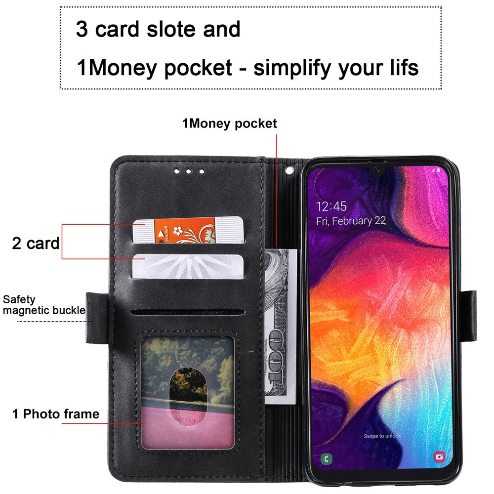 Special Retro Splicing Leather Shell for Samsung Galaxy A50/A50s/A30s