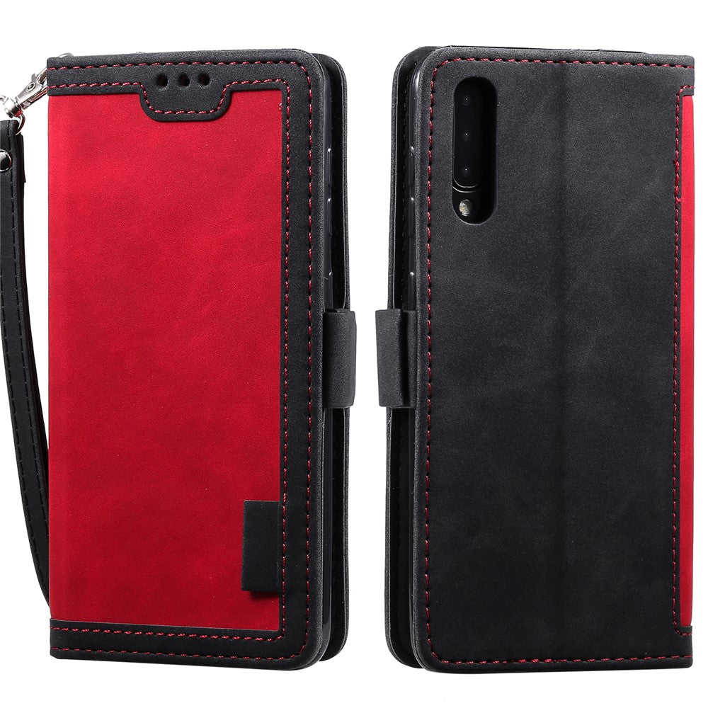 Special Retro Splicing Leather Shell for Samsung Galaxy A50/A50s/A30s