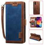 Special Retro Splicing Leather Shell for Samsung Galaxy A50/A50s/A30s