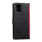 Retro Splicing Leather Stylish Case for Samsung Galaxy A51