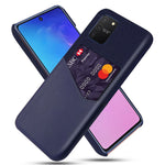 Stof PU-læderbelagt PC Beskyttelsescover til Samsung Galaxy A91 / S10 Lite