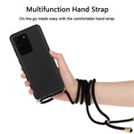 Eco-Friendly Natural Wheat Straw Soft TPU Phone Case with Multi-function Strap for Samsung Galaxy S20 Ultra