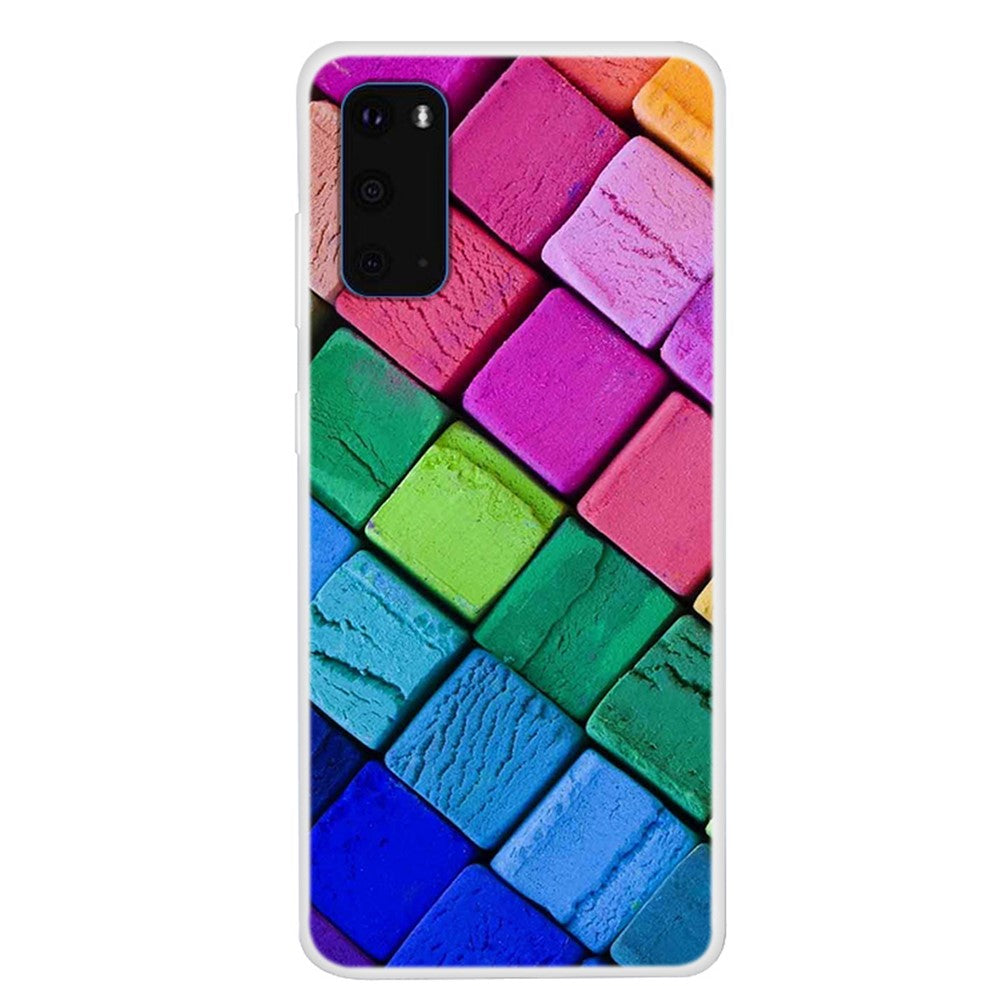 Pattern Printing Soft TPU Phone Casing for Samsung Galaxy S20 4G/S20 5G