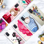 Mönstertryck Mjukt TPU Skyddsskal för Samsung Galaxy A51
