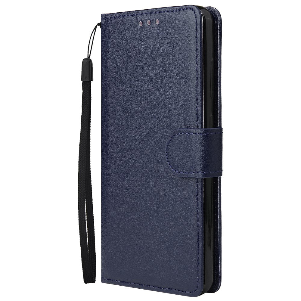 PU Leather Wallet Cell Phone Case with Lanyard Shell for Samsung Galaxy S20 4G/S20 5G