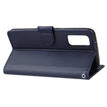 PU Leather Wallet Cell Phone Case with Lanyard Shell for Samsung Galaxy S20 4G/S20 5G