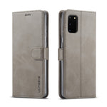 LC.IMEEKE Læderpung-cover til Samsung Galaxy A91/S10 Lite