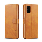 LC.IMEEKE Læderpung-cover til Samsung Galaxy A91/S10 Lite