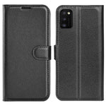 Litchi Texture PU Leather Magnetic Flip Stand Wallet Phone Case for Galaxy A41 (Global Version)
