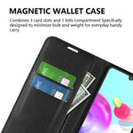 Litchi Texture PU Leather Magnetic Flip Stand Wallet Phone Case for Galaxy A41 (Global Version)