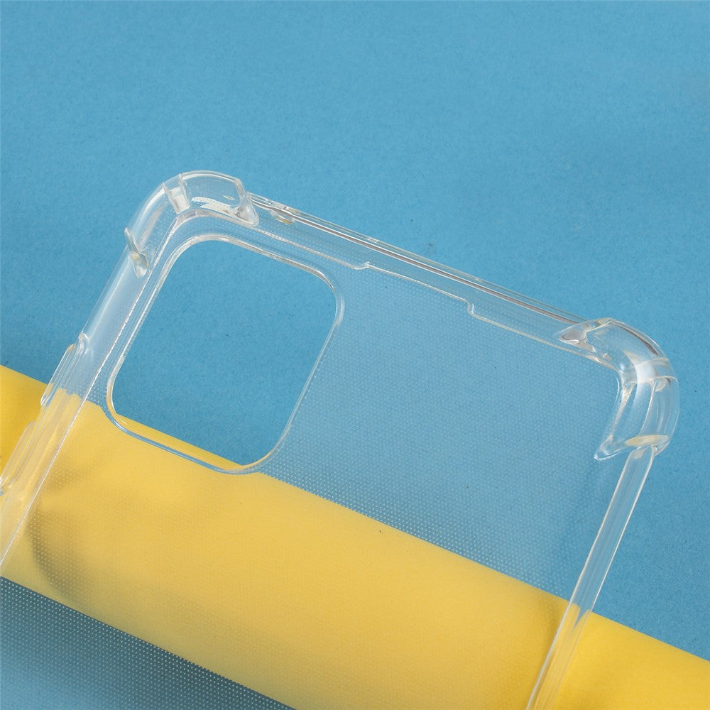 Slagfast, gennemsigtigt TPU-telefoncover til Samsung Galaxy A81 / Note 10 Lite