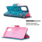 Pattern Printing Leather Wallet Case for Samsung Galaxy A41 (Global Version)