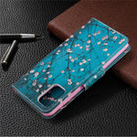Pattern Printing Leather Wallet Case for Samsung Galaxy A41 (Global Version)