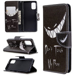 Mönstertryckt läderplånboksfodral för Samsung Galaxy A41 (global version)