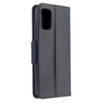 Litchi Skin with Wallet Leather Stand Case for Samsung Galaxy A41 (Global Version)