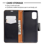 Litchi Skin with Wallet Leather Stand Case for Samsung Galaxy A41 (Global Version)